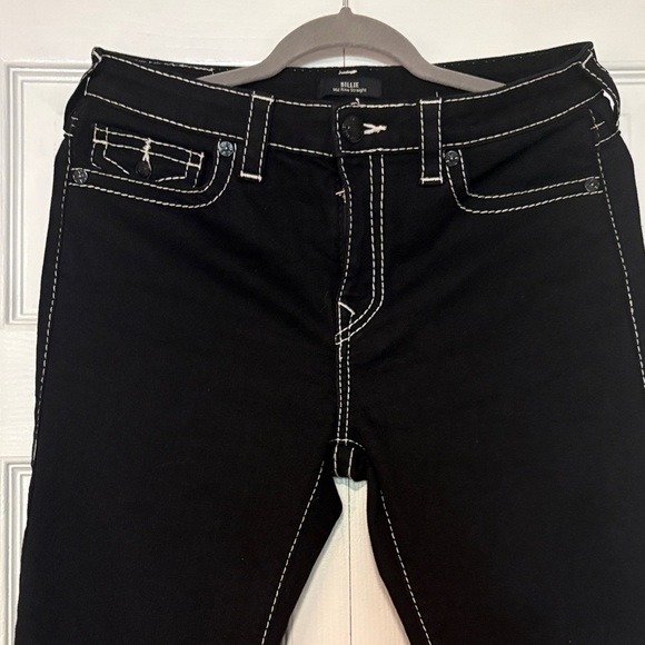 True Religion Women's Billie Mid Rise Straight  Jeans. Size 30. Used once - Picture 4 of 10